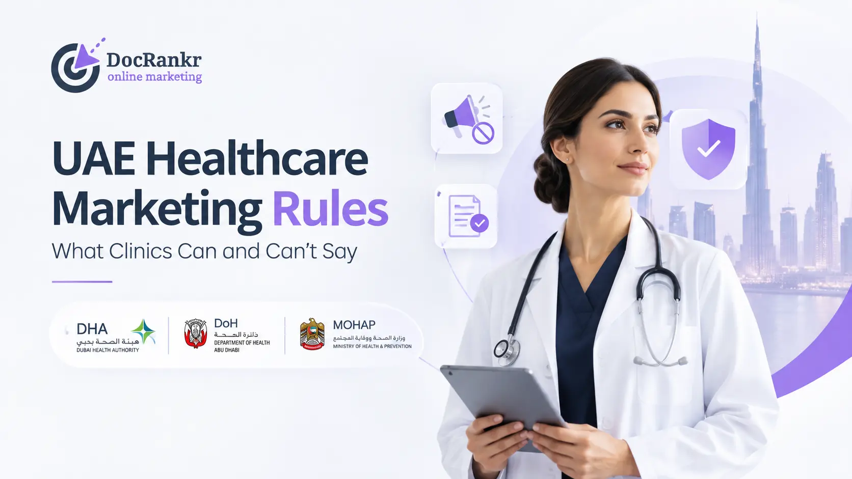 Healthcare Marketing Rules in the UAE